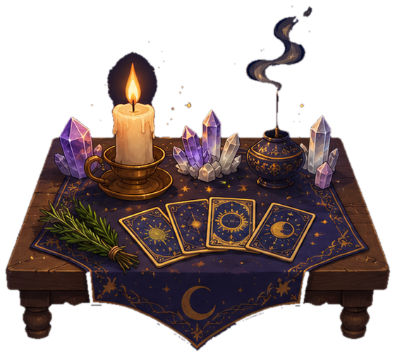 Mesa de trabalhos espirituais de Ramírez